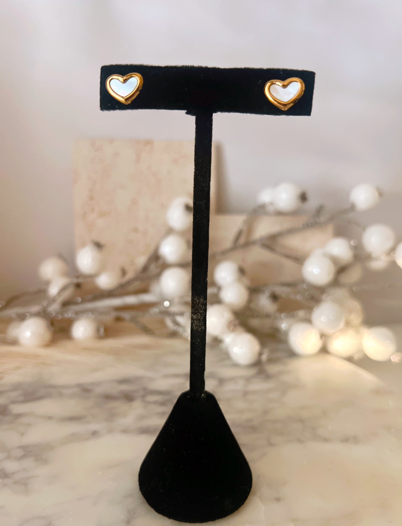 Heart of the sea earrings