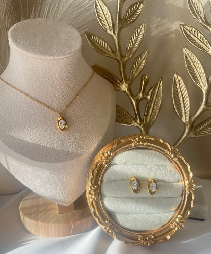 Lucy Set | Earring + Necklace