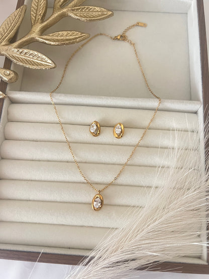 Lucy Set | Earring + Necklace