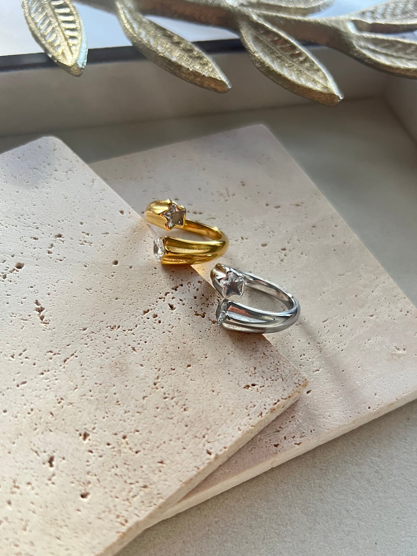 Stella Rings | Adjustable ( gold/silver)