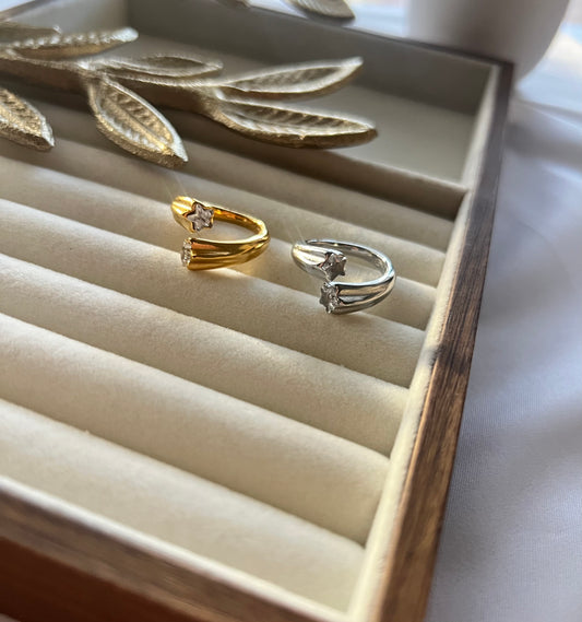 Stella Rings | Adjustable ( gold/silver)