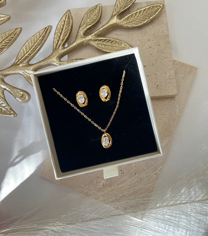Lucy Set | Earring + Necklace